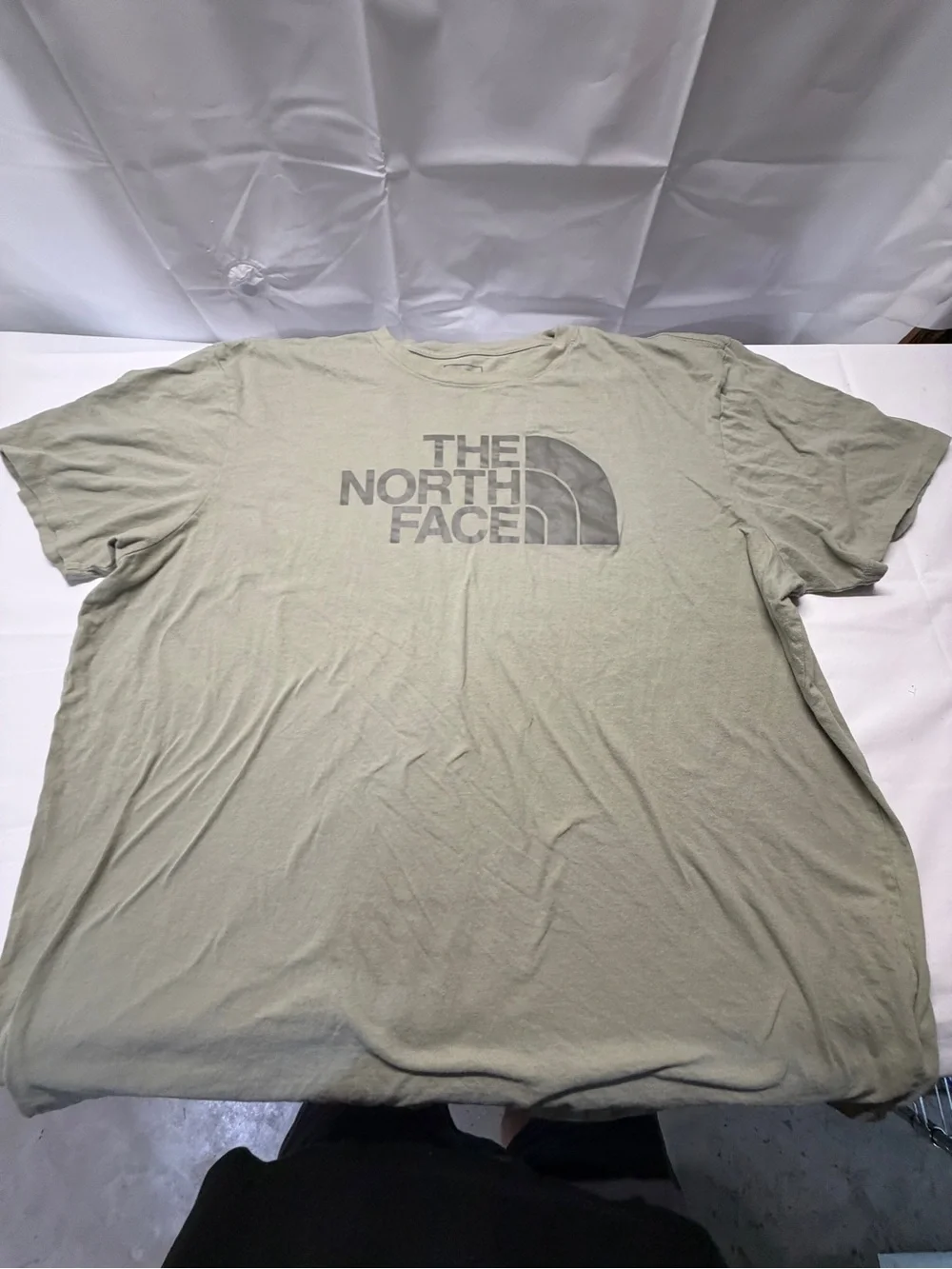 The North Face Olive Green Long Sleeve Graphic Tee